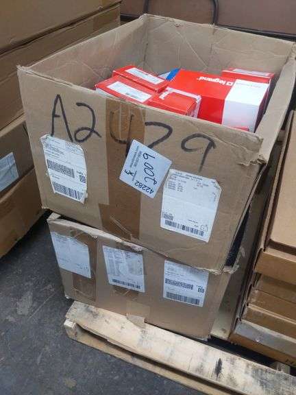 2 BOXES MISC SWITCHES/ OUTLETS/DIMMERS