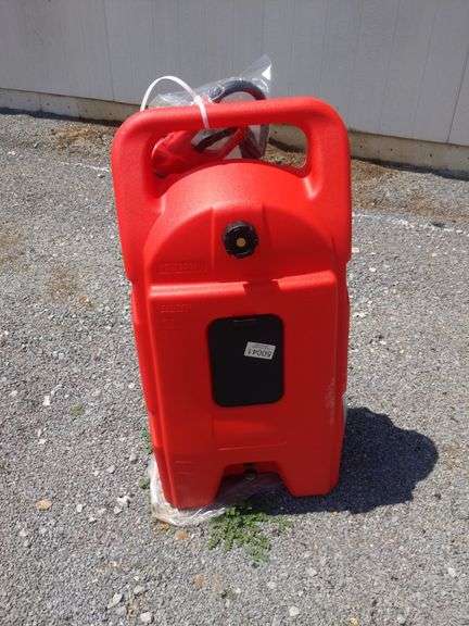 UNUSED 25GAL FUEL TRANSFER TANK WITH HANDLE