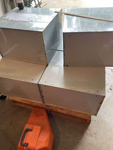 Set of 6 Hardware cabinets w ball bearing slide drawers