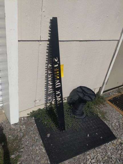 JACK DANIELS 48" SAW SIGN