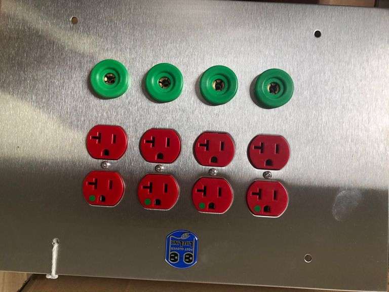 QTY(6) DEDICATED MULTI OUTLET PANEL