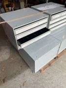 Set of 6 Hardware cabinets w ball bearing slide drawers
