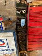 10TRAY BOLT BIN WITH FASTENERS & BOLTS
