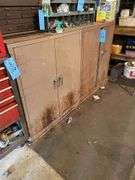 QTY (2) MEATL TOOL CABINETS WITH CONTENTS36"X42"X18"