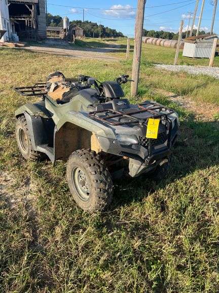 2014 HONDA RANCHER TRX420FM1 ATV- NON RUNNER