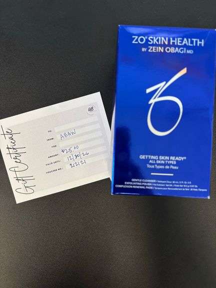 ABOVE & BEYOND HEALTH & WELLNESS $25 GIFT CARD & FACE CARE SET