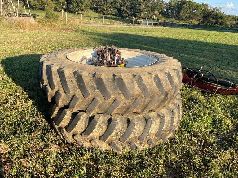 SET of DUALS BOLT ON 480/80 R46