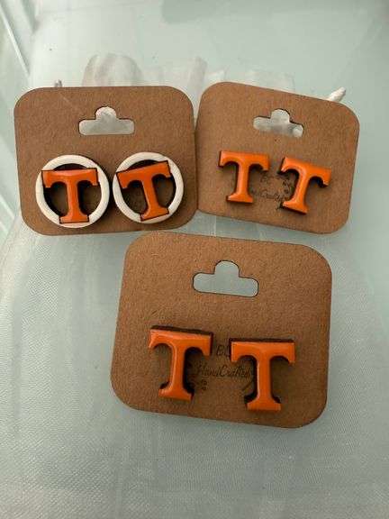 (3) SETS OF TENNESSEE VOLS EARRINGS