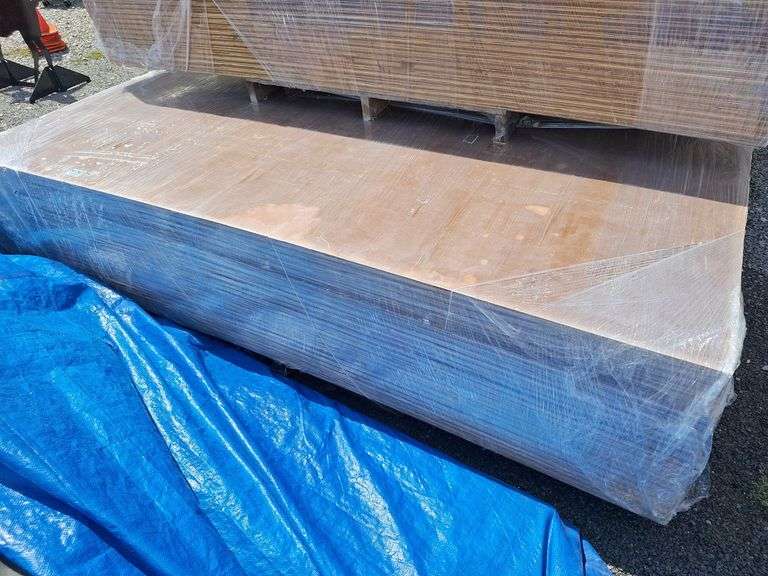 QTY (25) SHEETS 3/4" 4'X8' SHEETS CABINET GRADE PLYWOOD