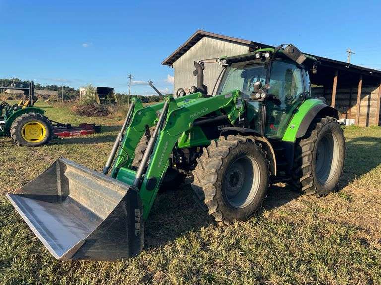 2023 DEUTZ-FAHR 6140 W/ DEUTZ PROFILINE FZ30 LOADER W/ BUCKET