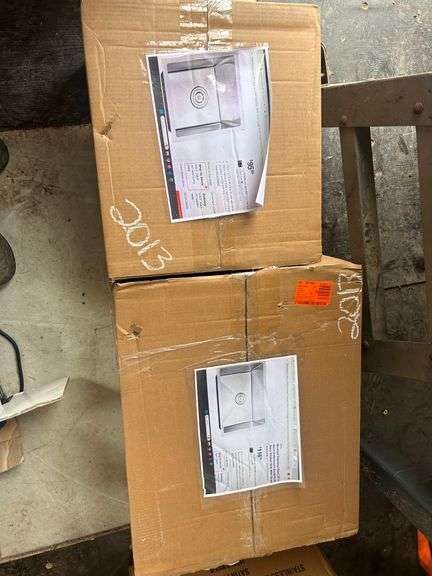 QTY (2) HOME DEPOT STAINLESS BOWL TOP MOUNT DROP IN SINK