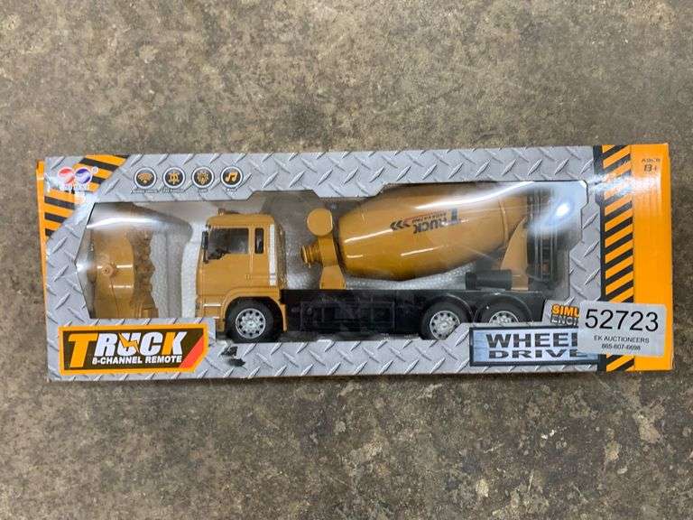 AO HAI DIE CAST REMOTE CONTROL CONCRETE TRUCK TOY