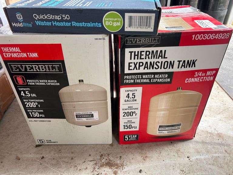 QTY (4) THERMAL EXPANSION TANKS