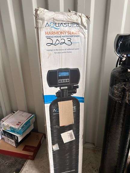NIB AQUASHORE HARMONY SERIES WHOLE HOUSE WATER SOFTNER