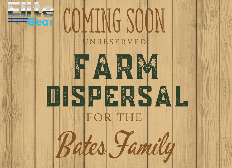 Unreserved Farm Dispersal for the Bates Family of Gadsby, Alberta