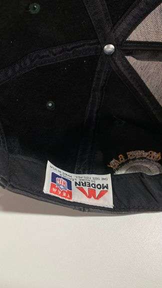 Vintage leather Packers Super Bowl hat