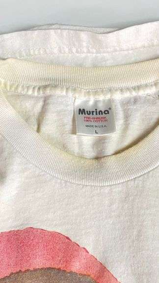 Vintage 1996 Dennis Rodman white T-shirt