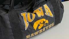 Vintage Iowa Hawkeyes tote bag