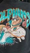 Vintage 1993 black Dolphins with Tasmanian Devil sweatshirt