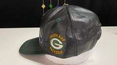 Vintage leather Packers Super Bowl hat