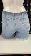 Vintage unisex (originally men's) Lee denim cut-off shorts