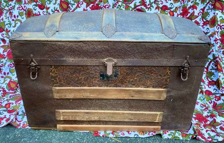 Antique Steamer Trunk
