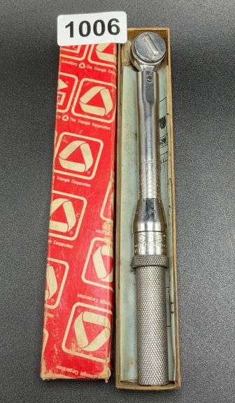 Utica Bonney Micrometer Adjustable Torque Wrenches in Original Box