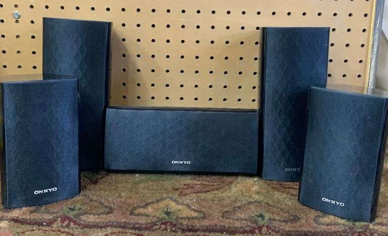 Onkyo Home Theater Surround System Speakers & Subwoofer