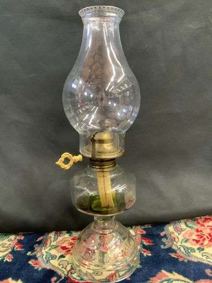 Two Antique Oil Lamps