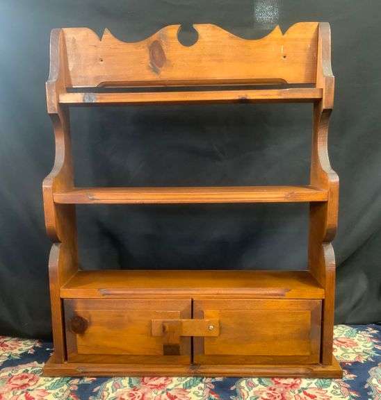 Wall Mount Shelf Cabinet 29”H x 23”W