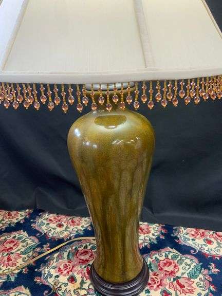 Green Table Lamp Lot A