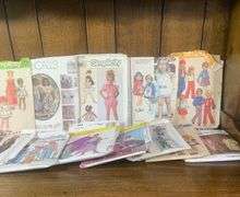 Vintage Sewing Patterns Clothes & Costumes Lot B