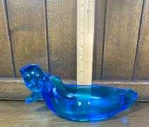 Blue Tiara Glass Lot