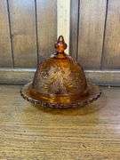 Amber Tiara Glass Lot