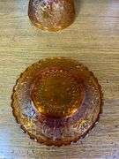 Amber Tiara Glass Lot