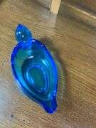 Blue Tiara Glass Lot