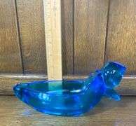 Blue Tiara Glass Lot