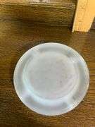 Blue & White Frosted Tiara Glass Lot