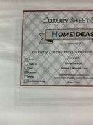 Home Ideas Luxery Linens 1800 Thread Count Brushed Microfiber Queen Size