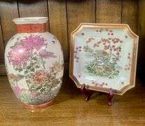 Andrea by Sadek Vase & Plate Dish