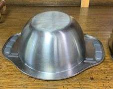The Pampered Chef Stainless Steel 10” Frying Pan Skillet & The Pampered Chef 9” Mixing Bowl