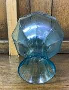 Blue & White Frosted Tiara Glass Lot