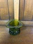 Green Tiara & Fenton Glass Lot