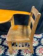 Kids Wooden School Chair