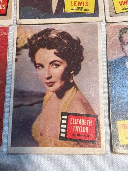 Vintage Hit Stars trading Cards