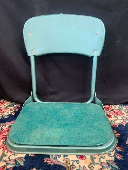 Vintage Stadium Seat & Vintage Coleman Thermos Gallon Water Jug