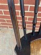 Antique Black Sikes Co Chair