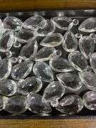 40 Tear Drop Crystals