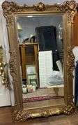 59” x 35” Huge Vintage Gold Mirror