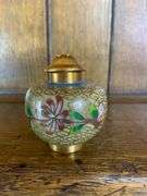 Chinese Mud Warrior Figurine, Budda Figurine, 3 Cloisonné Shakers & Two Salt Seller